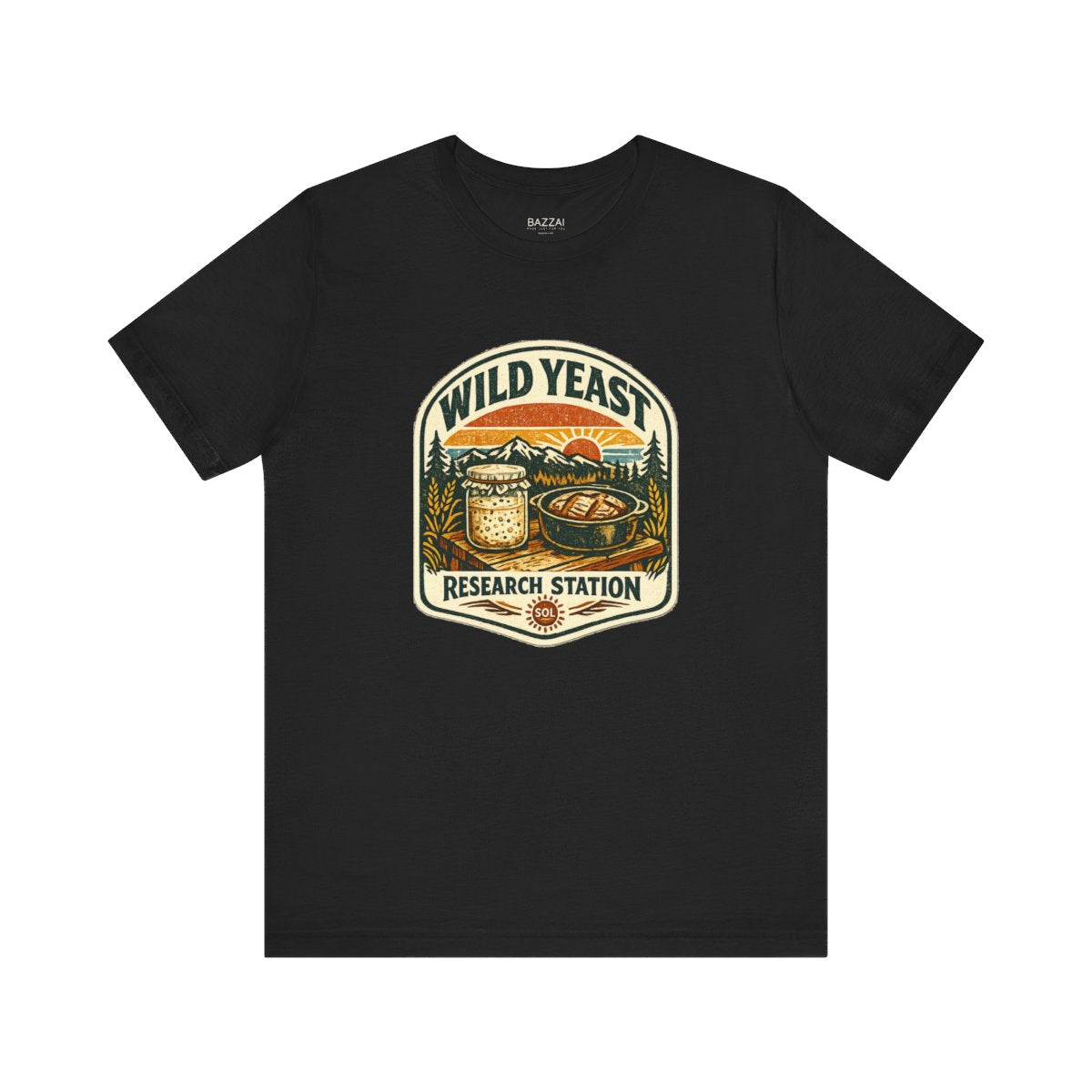 Sourdough Science T-Shirt — Wild Yeast Research Station — t-shirt design by Sol