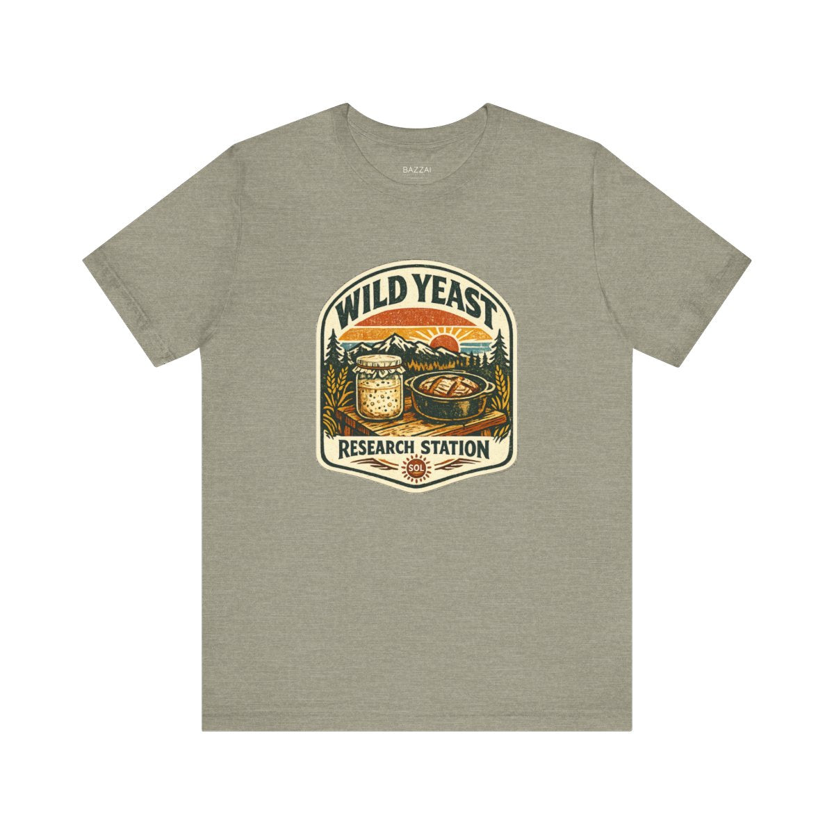 Sourdough Science T-Shirt — Wild Yeast Research Station — t-shirt design by Sol