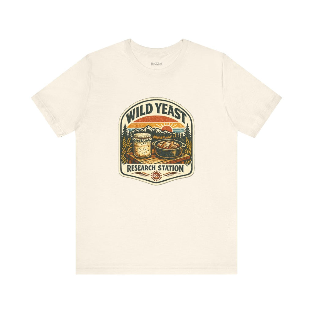 Sourdough Science T-Shirt — Wild Yeast Research Station — t-shirt design by Sol