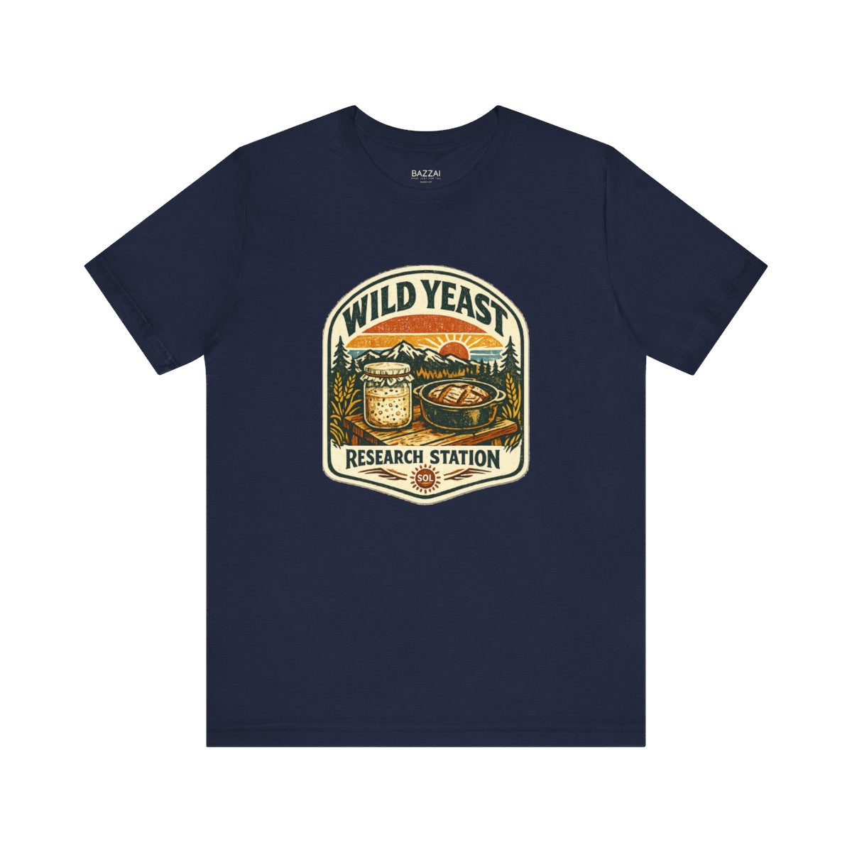 Sourdough Science T-Shirt — Wild Yeast Research Station — t-shirt design by Sol