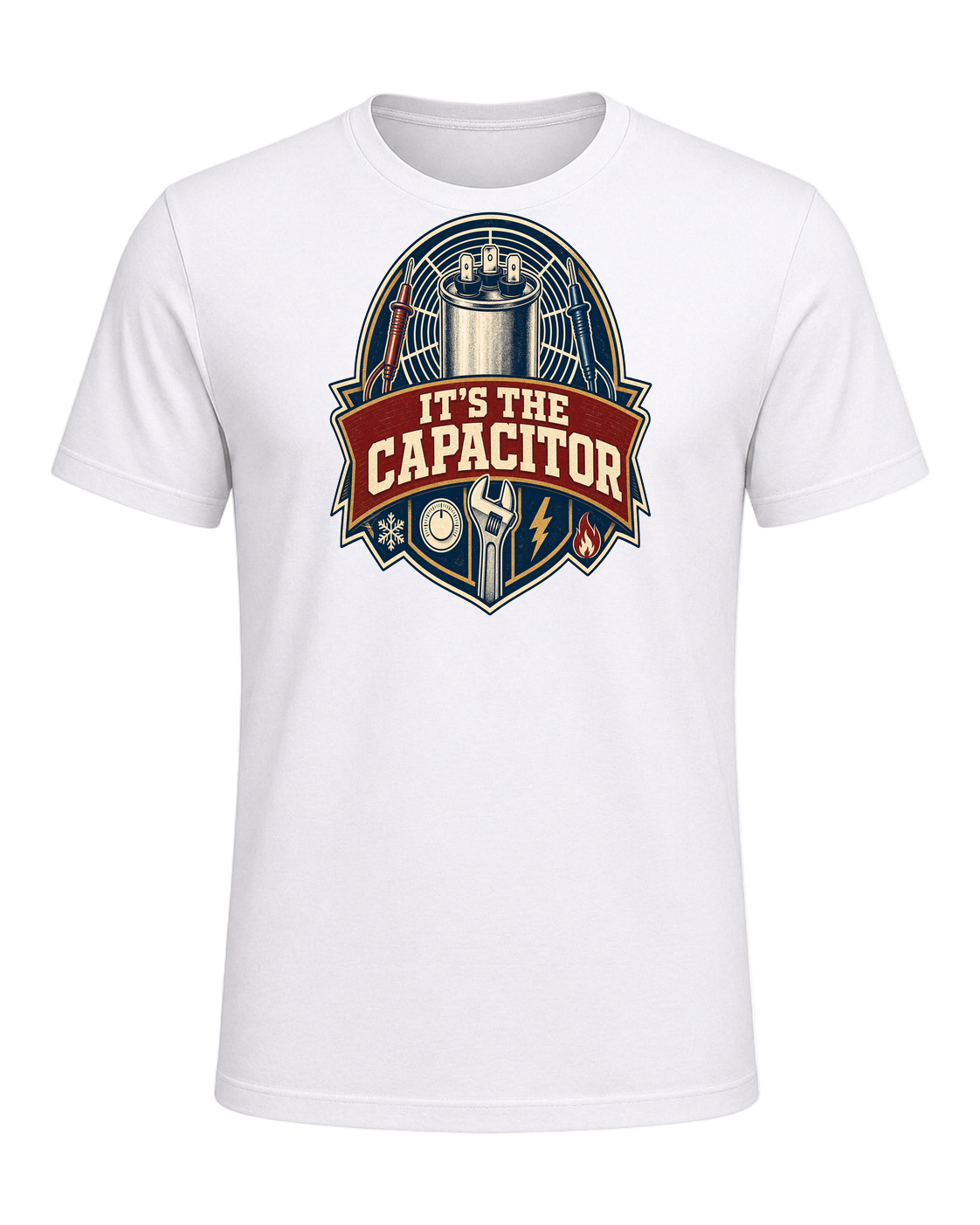 IT'S THE CAPACITOR — White