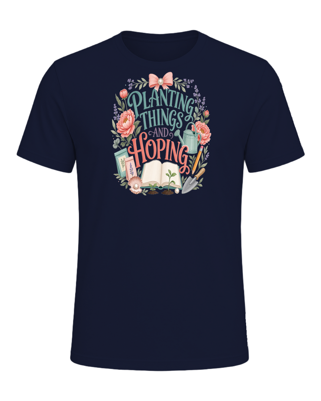 PLANTING THINGS AND HOPING — Navy