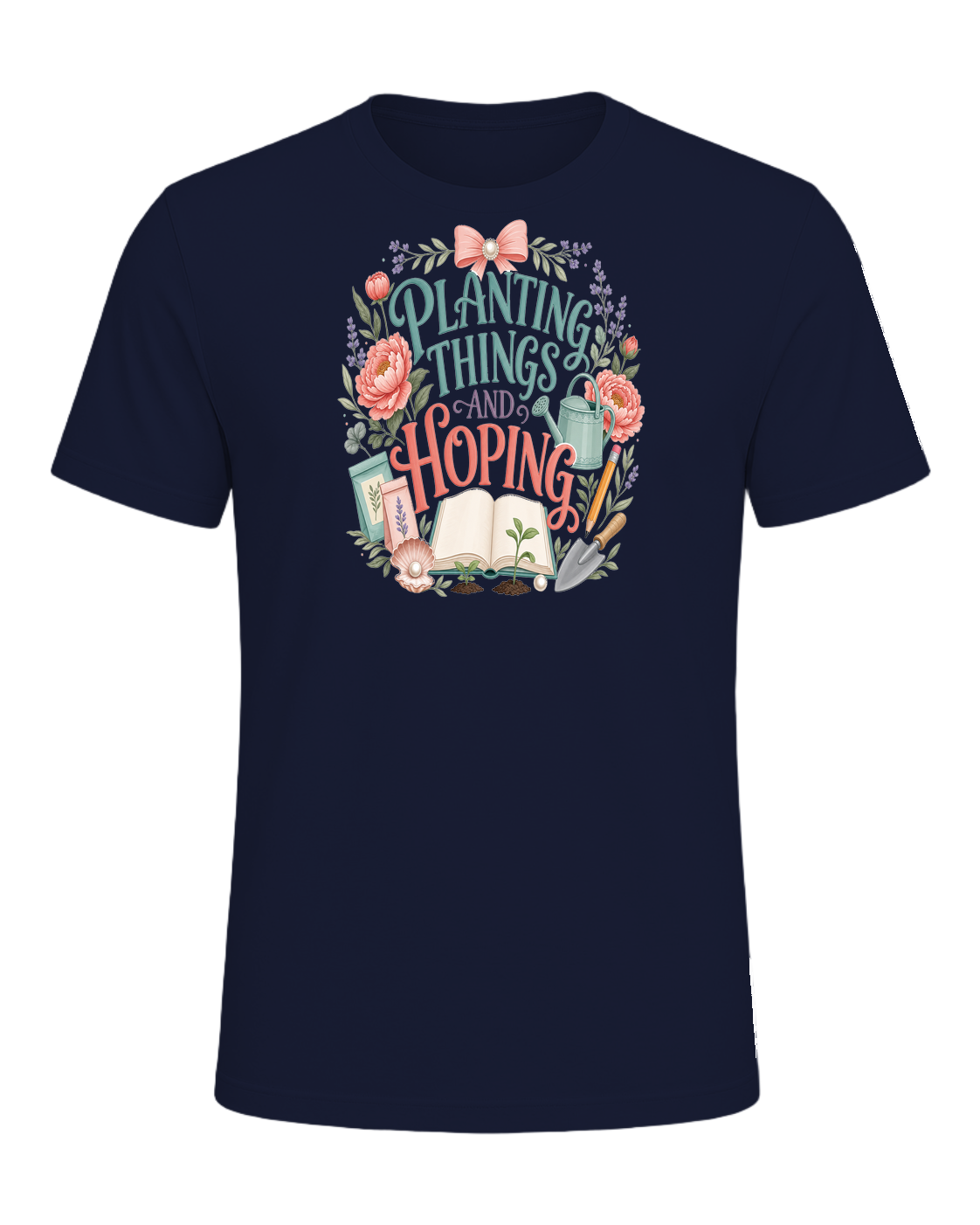 PLANTING THINGS AND HOPING — Navy