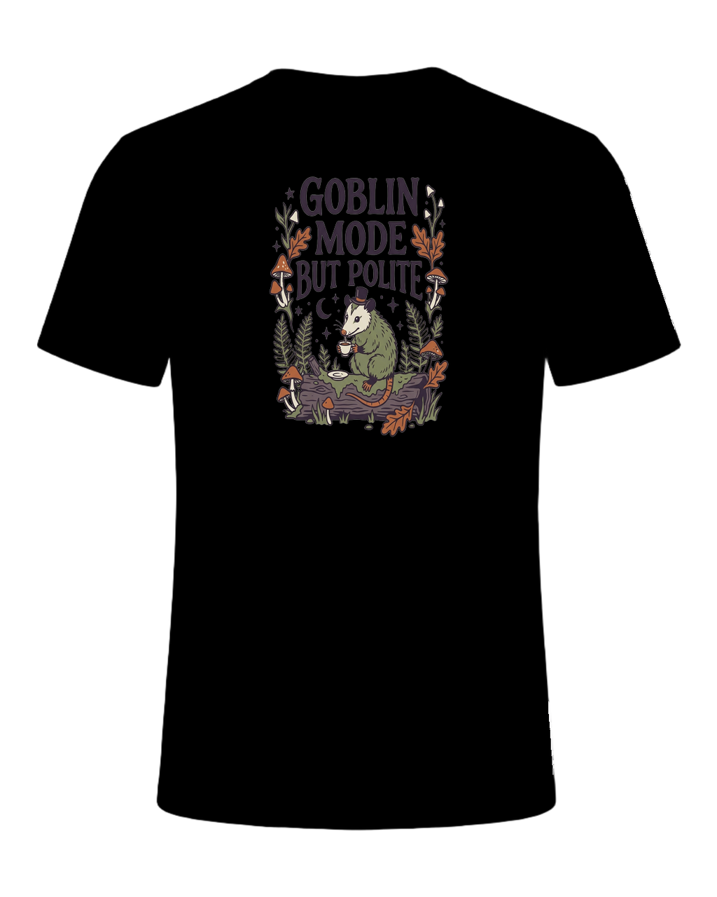 GOBLIN MODE BUT POLITE — Black