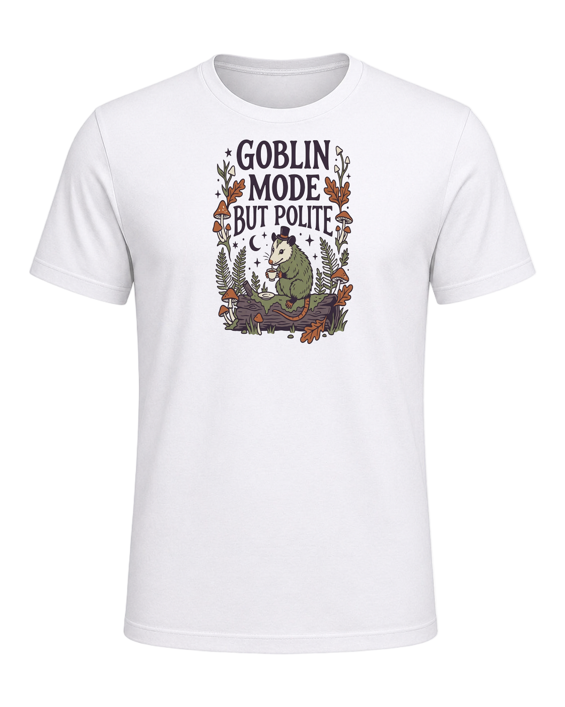 GOBLIN MODE BUT POLITE — White