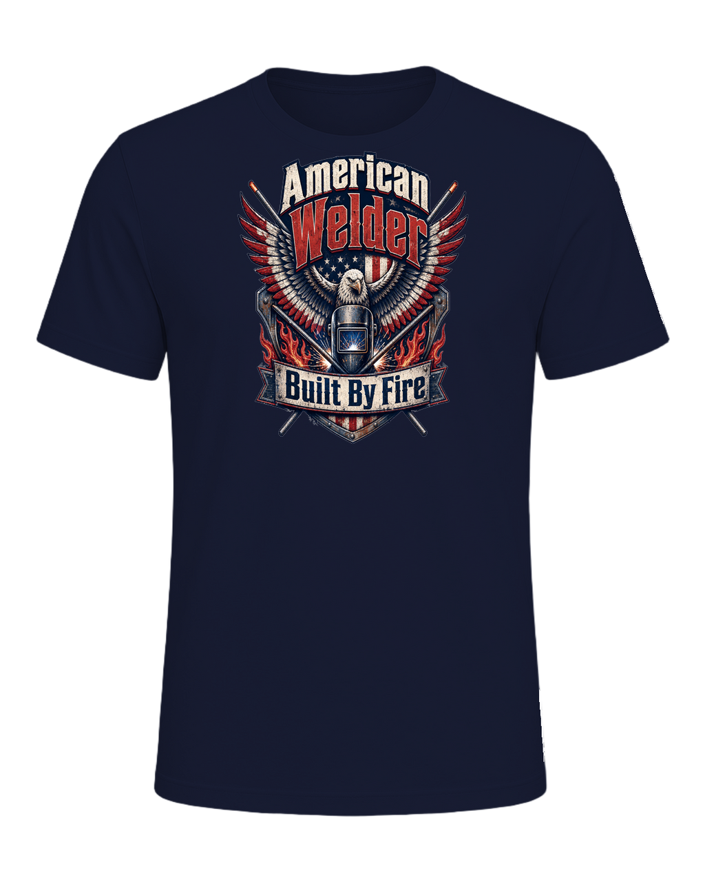 Welder Pride — Navy