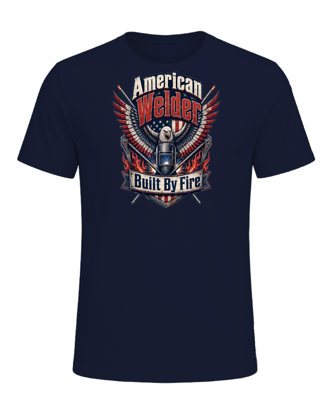 Welder Pride — Navy
