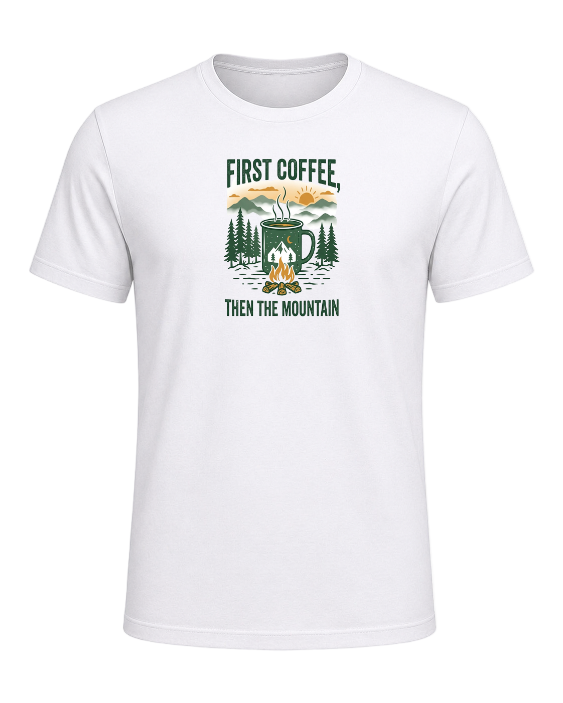 Camping Coffee — White
