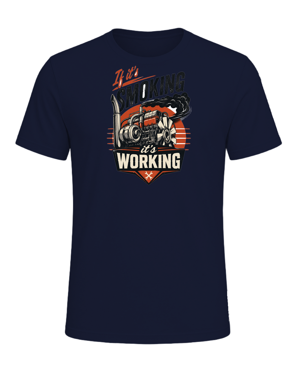 If it's smoking it's working — Navy