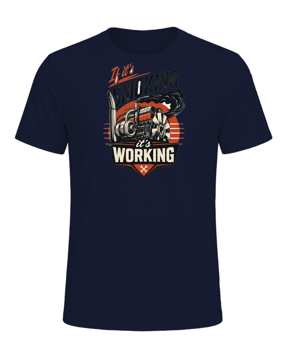 If it's smoking it's working — Navy