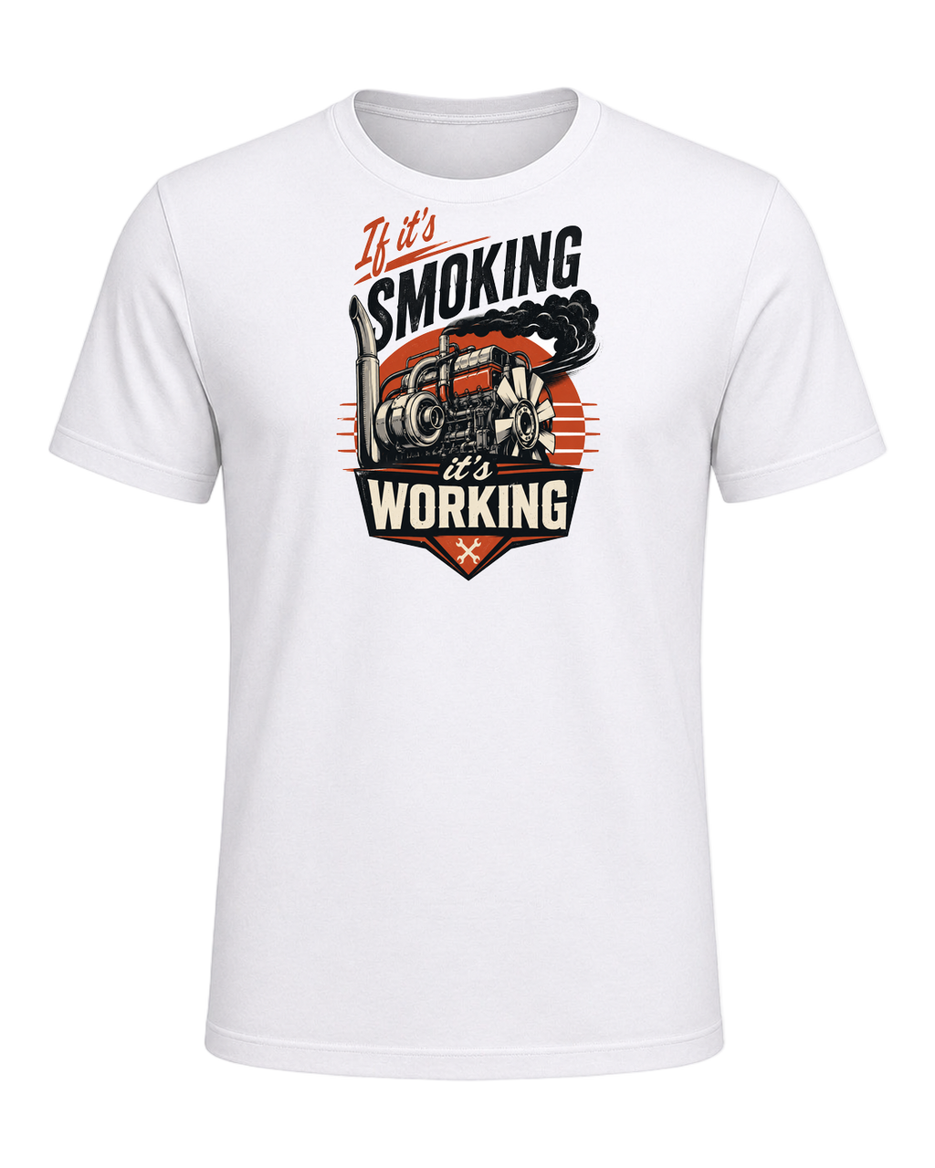 If it's smoking it's working — White