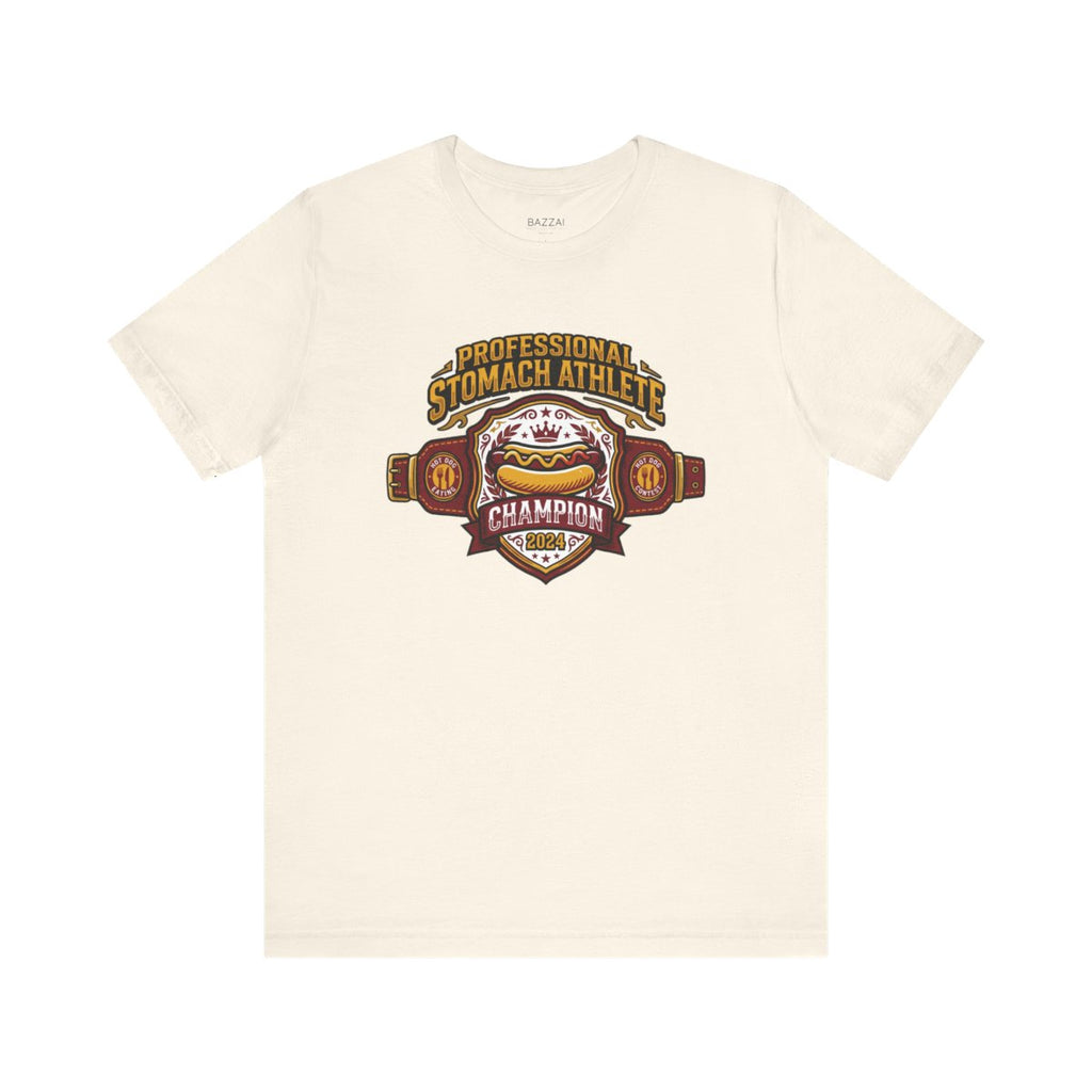 Funny Foodie T-Shirt — An Unofficial Sport — t-shirt design