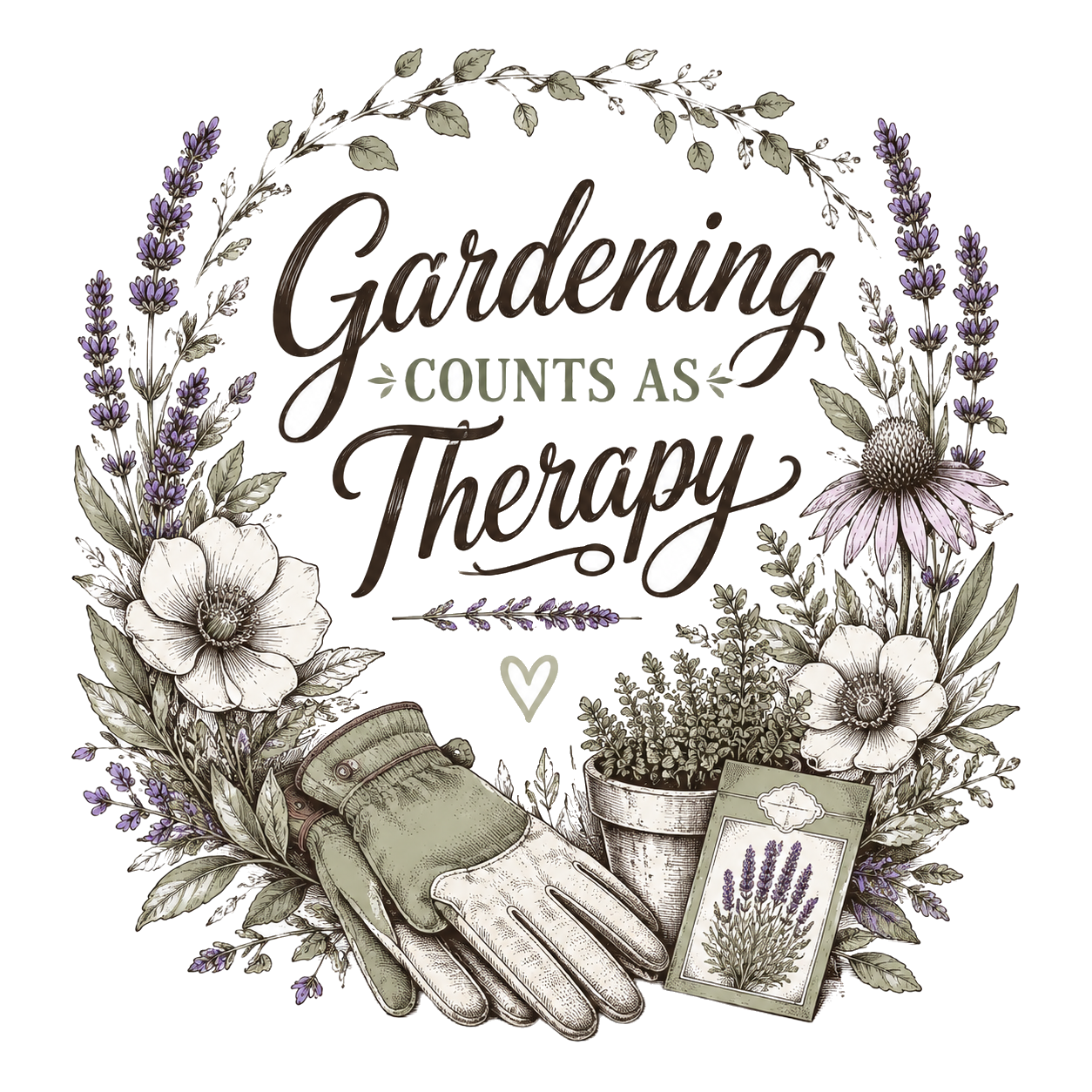 Gardening Counts As Therapy