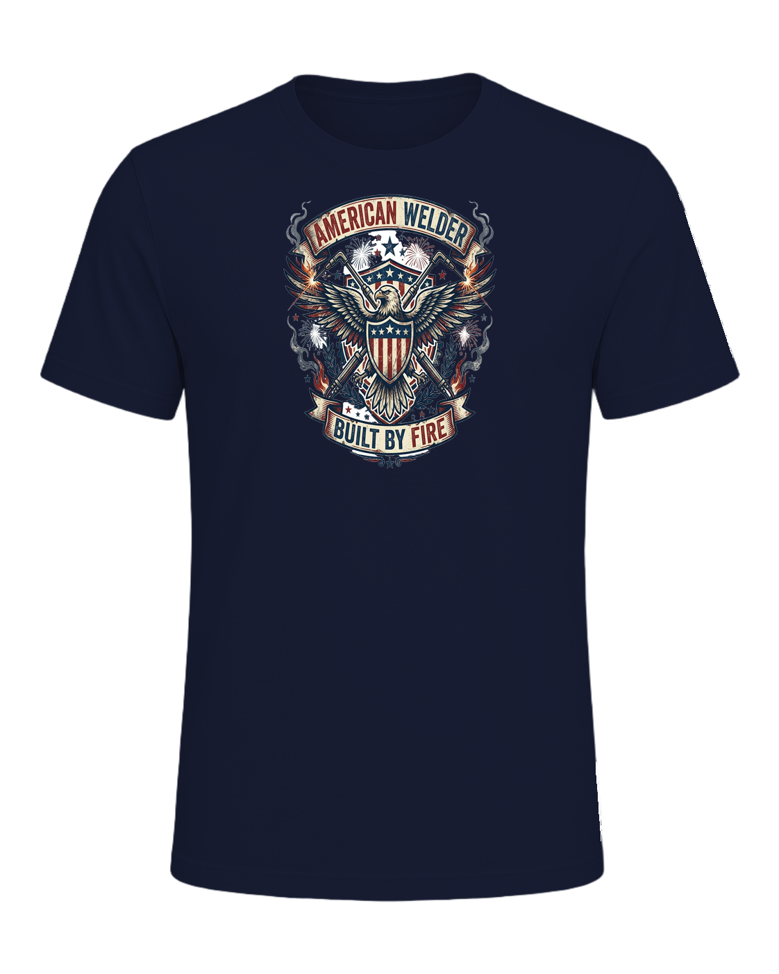 Welder Pride — Navy
