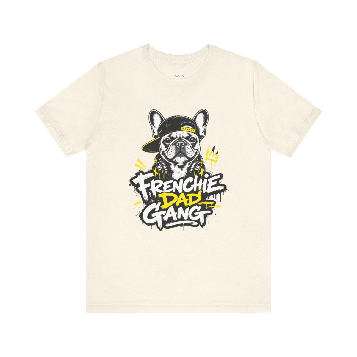 French Bulldog Dad T-Shirt — Snorts, Zoomies and Bat Ears — french bulldog t-shirt design