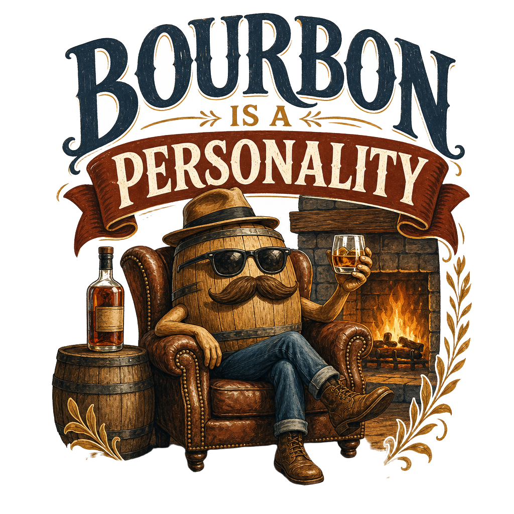 BOURBON IS A PERSONALITY