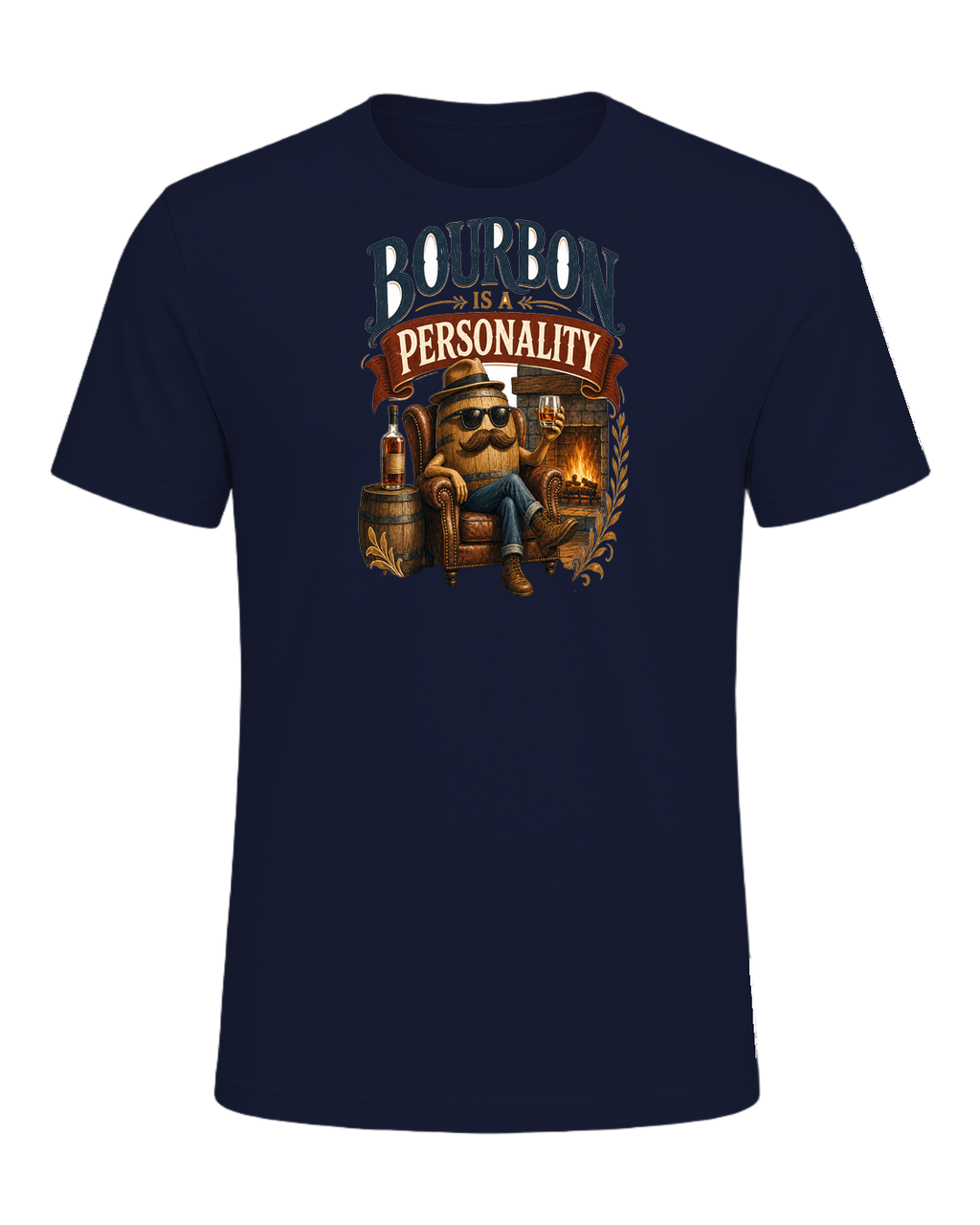 BOURBON IS A PERSONALITY — Navy