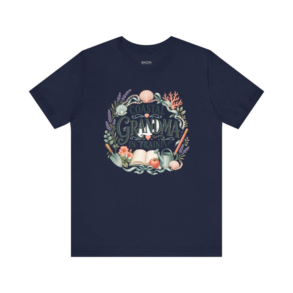 Grandma Gift T-Shirt — Coastal Grandma in Training — t-shirt design
