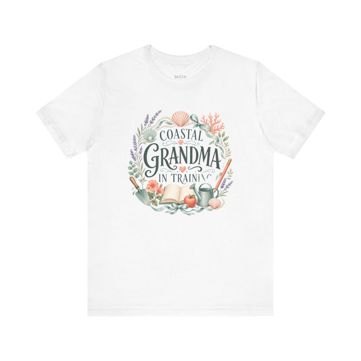 Grandma Gift T-Shirt — Coastal Grandma in Training — t-shirt design