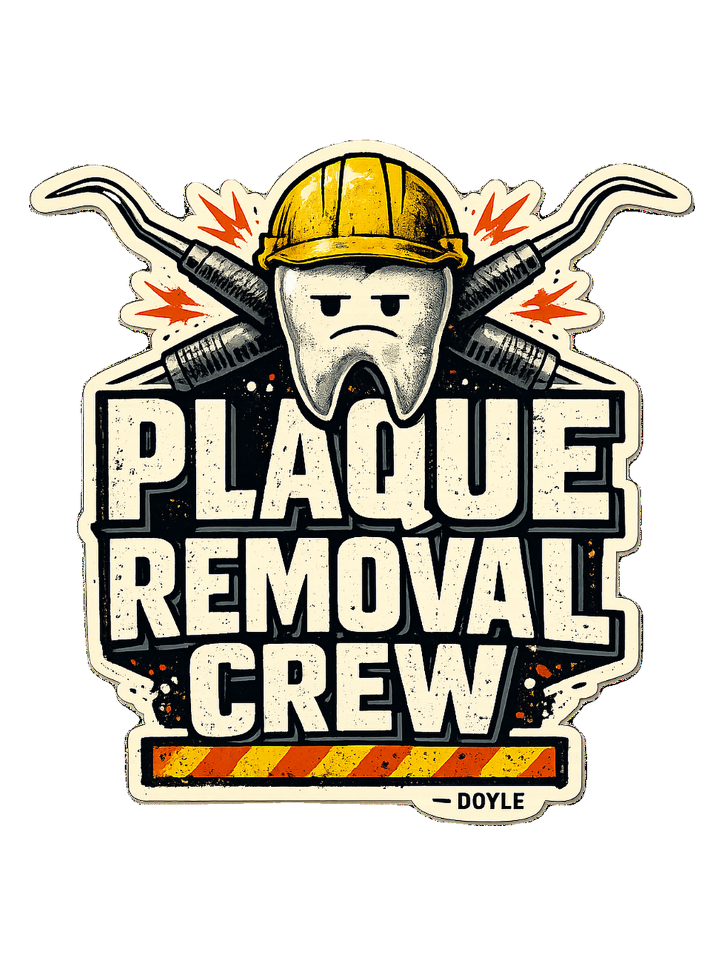 Plaque Removal Crew Tee