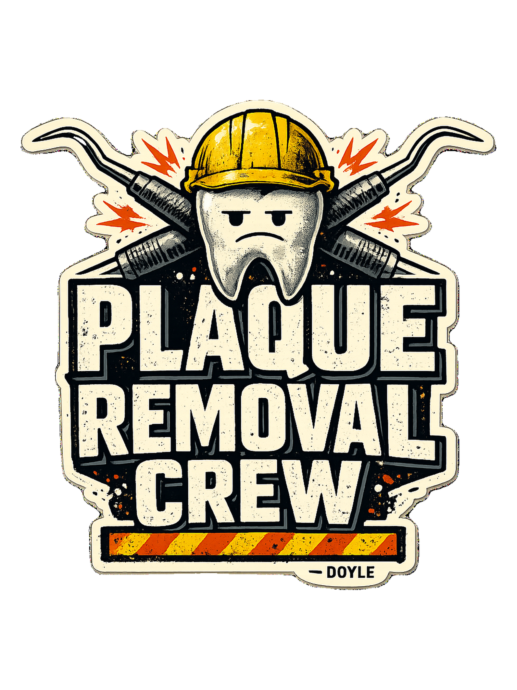 Plaque Removal Crew Tee