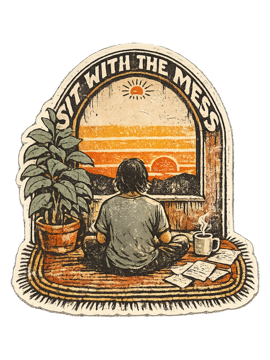 Sit With The Mess Tee