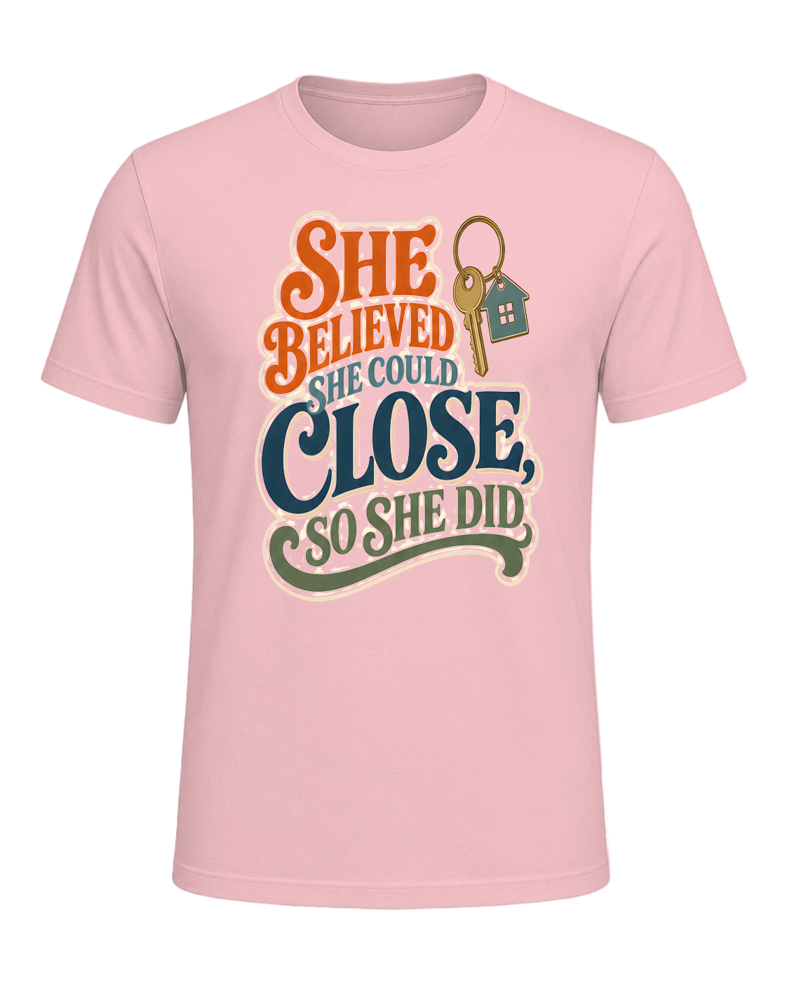 SHE BELIEVED SHE COULD CLOSE, SO SHE DID — Pink