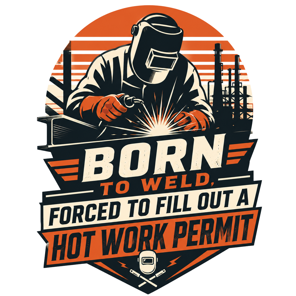 Born to weld, forced to fill out a hot work permit
