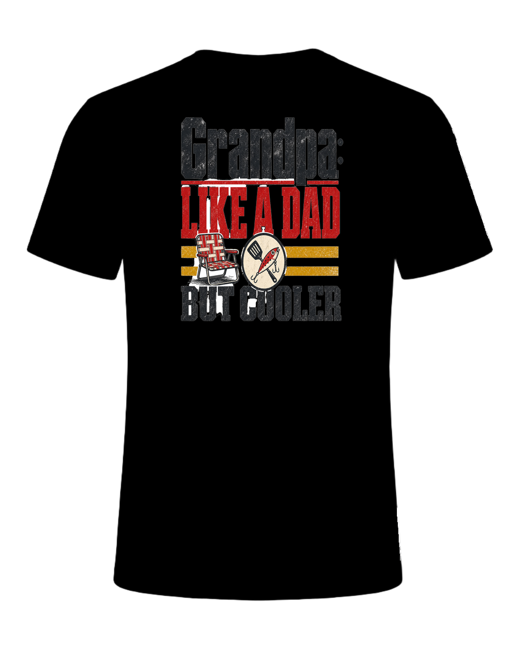 Grandpa: like a dad but cooler — Black