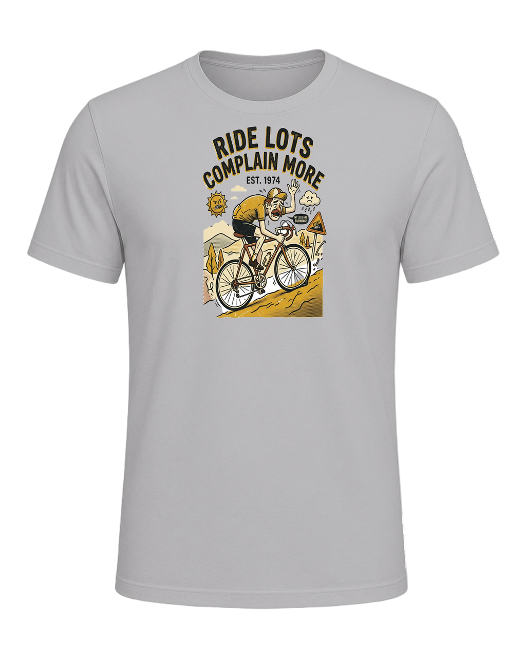 RIDE LOTS COMPLAIN MORE — Athletic Heather