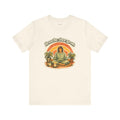 Mindfulness Gift T-Shirt — Breathe, Then Go On — meditation mindful t-shirt design by Margaux