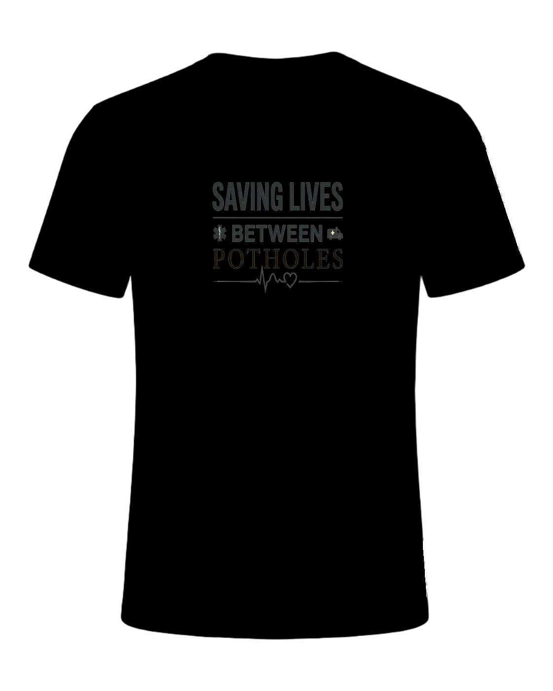 SAVING LIVES BETWEEN POTHOLES — Black