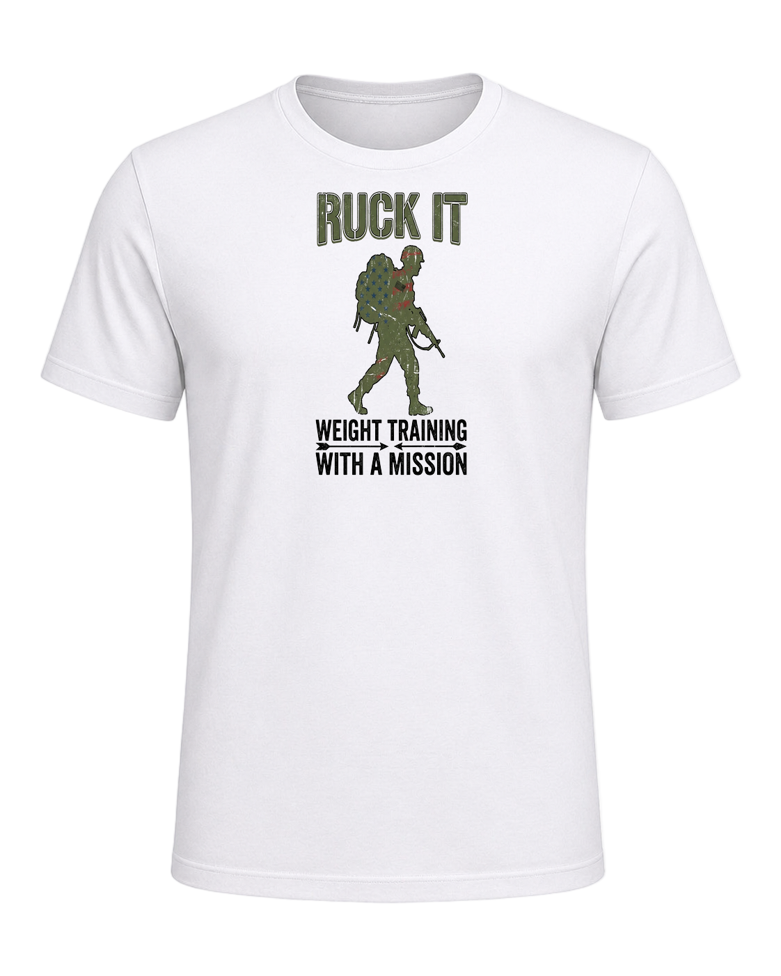 Rucking (Military Fitness) — White