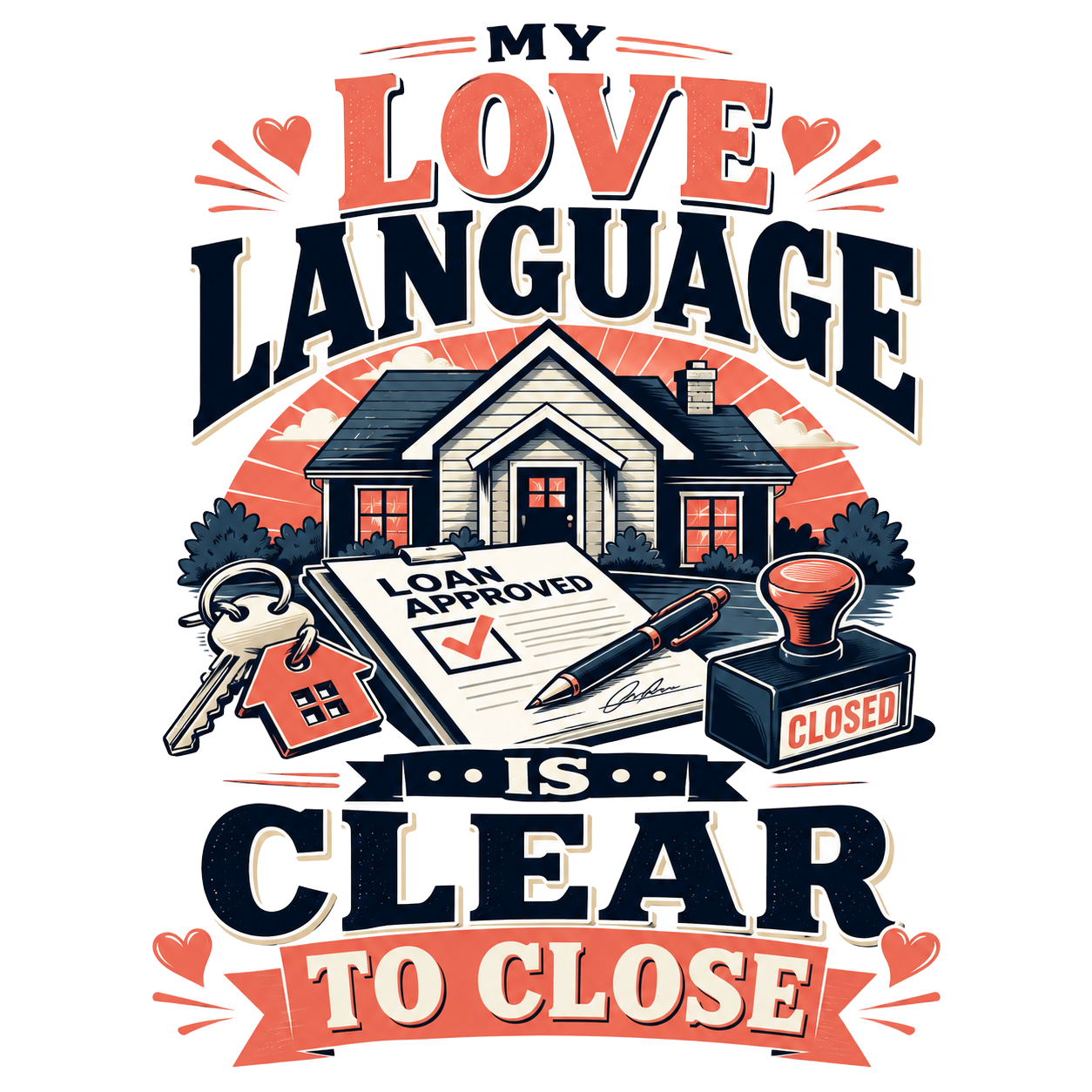 MY LOVE LANGUAGE IS CLEAR TO CLOSE