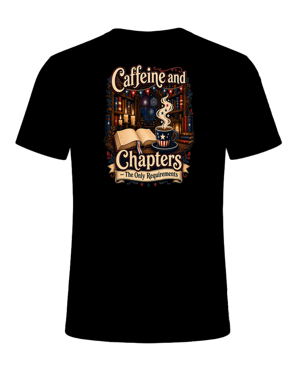 Books & Coffee — Black