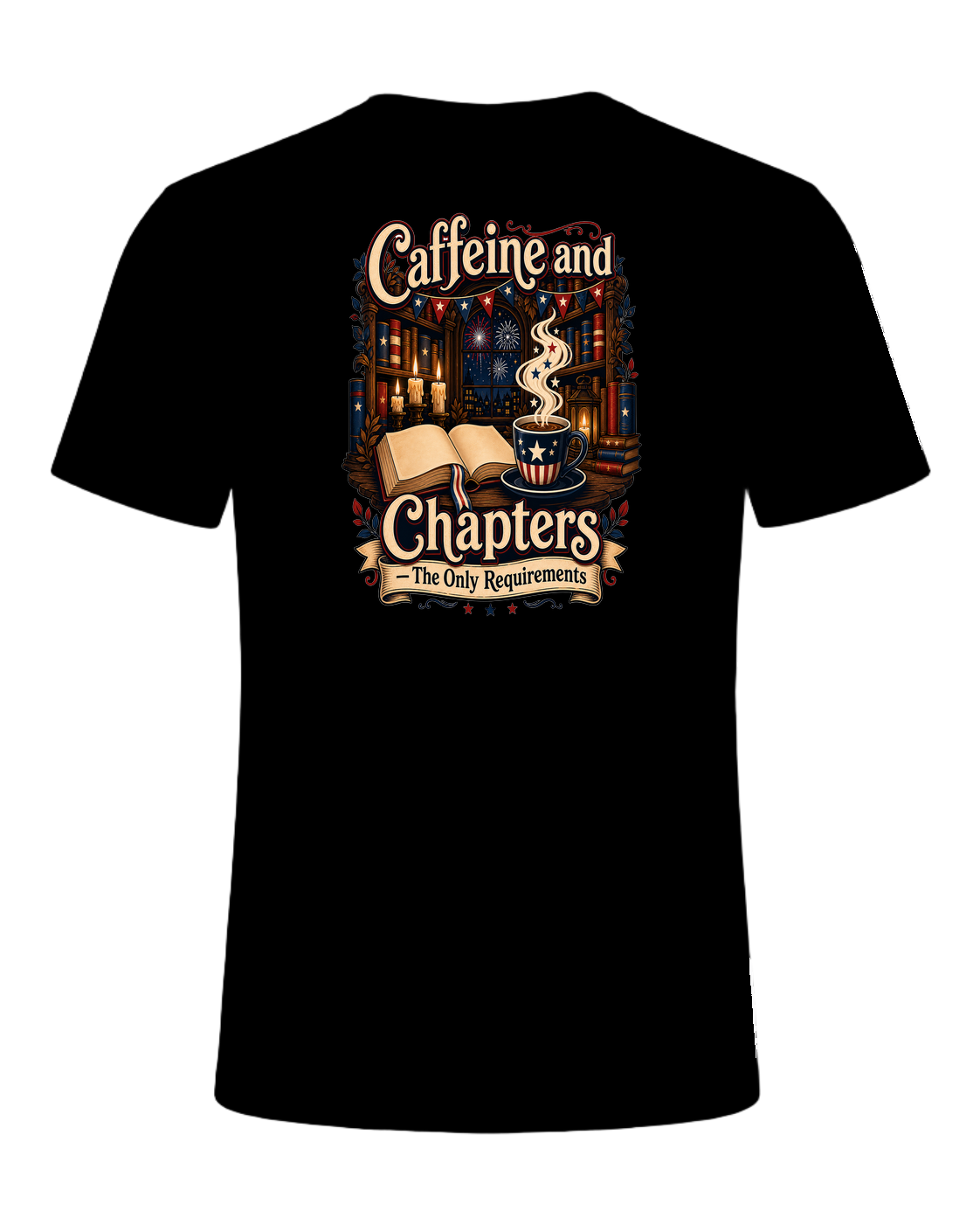 Books & Coffee — Black