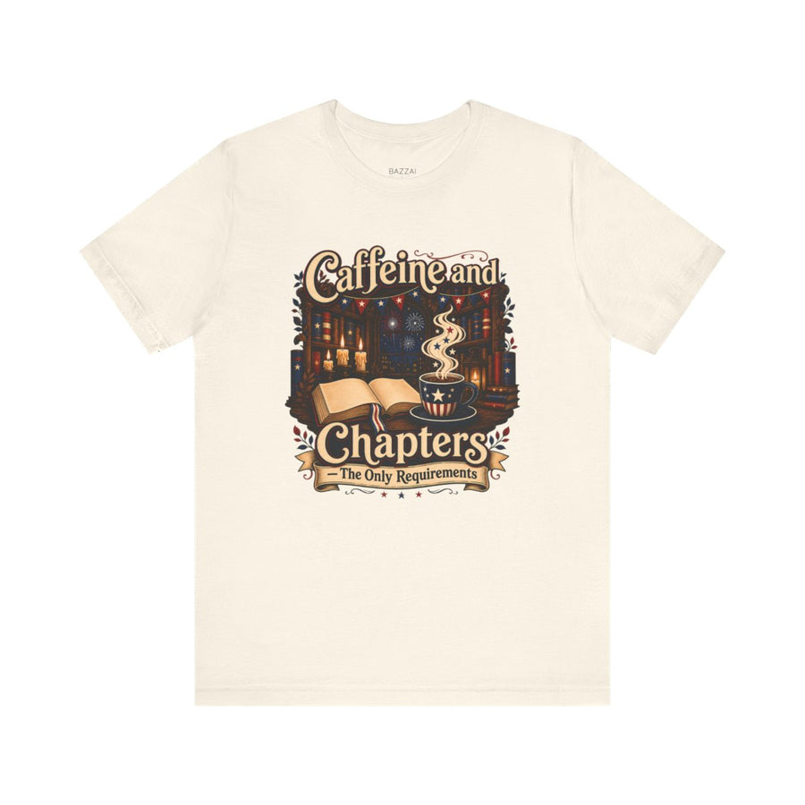 Bookworm Coffee T-Shirt — Books and Coffee, Nothing Else