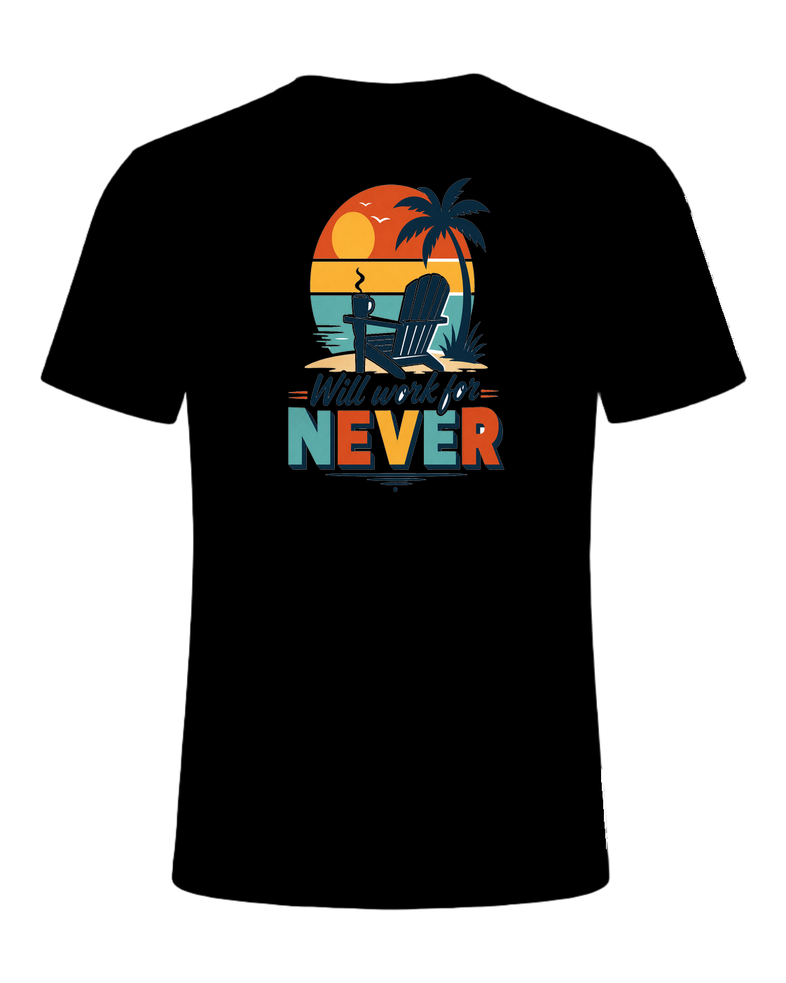 Will work for never — Black