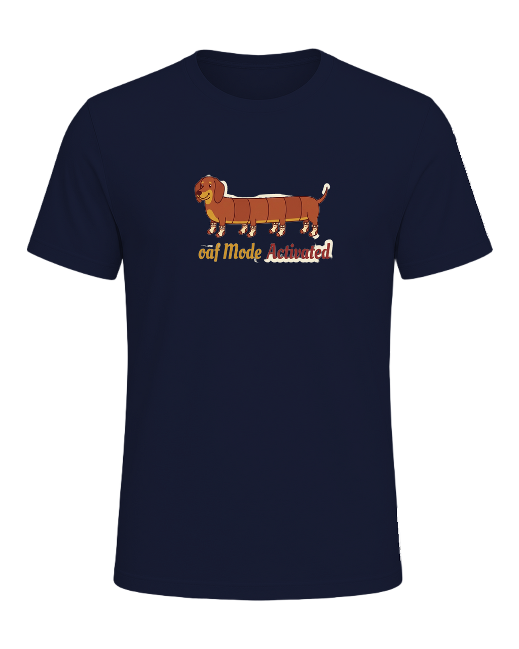 Dachshund Sausage Dog Humor — Navy