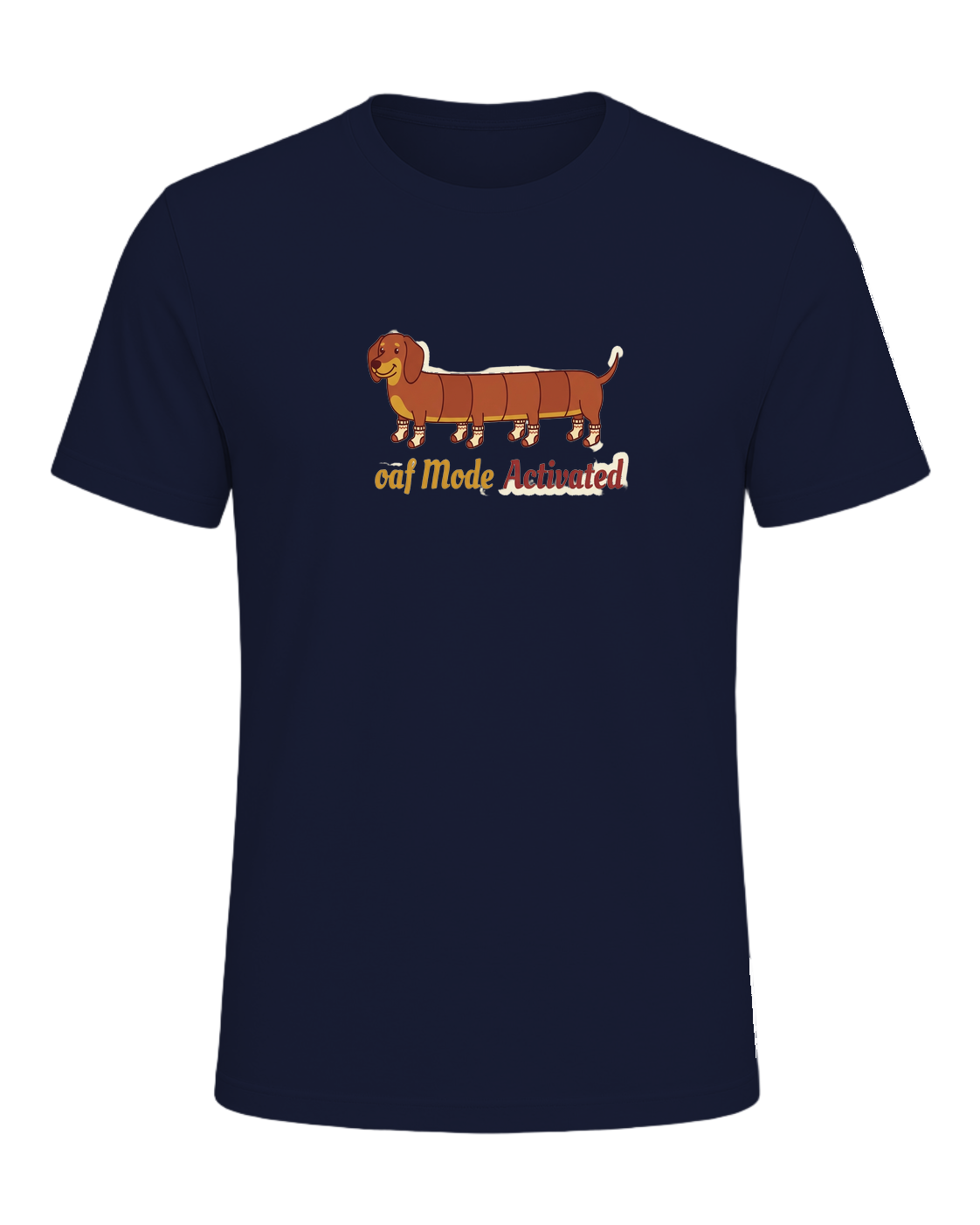 Dachshund Sausage Dog Humor — Navy