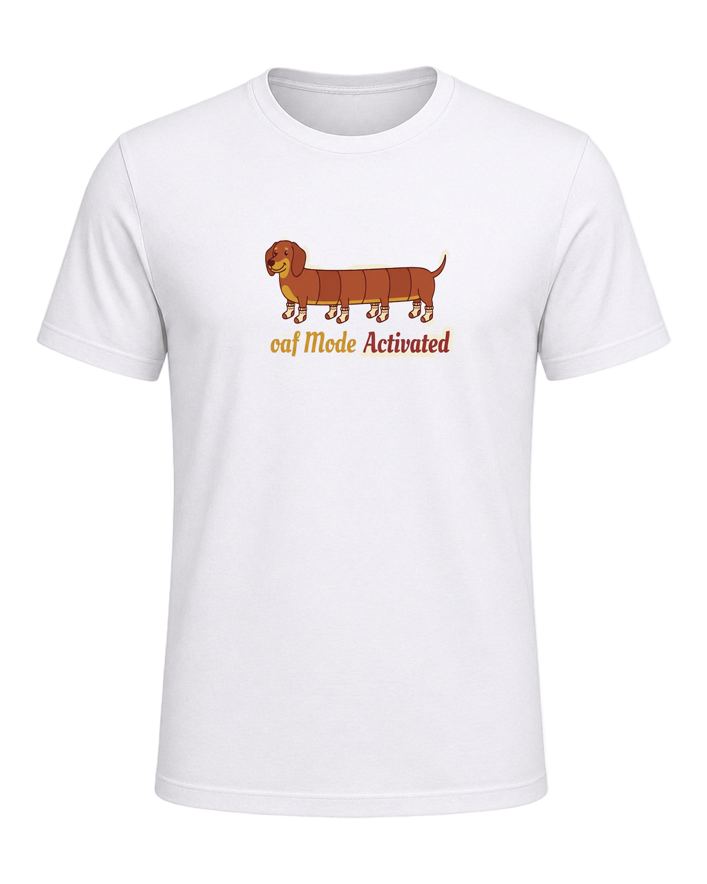Dachshund Sausage Dog Humor — White