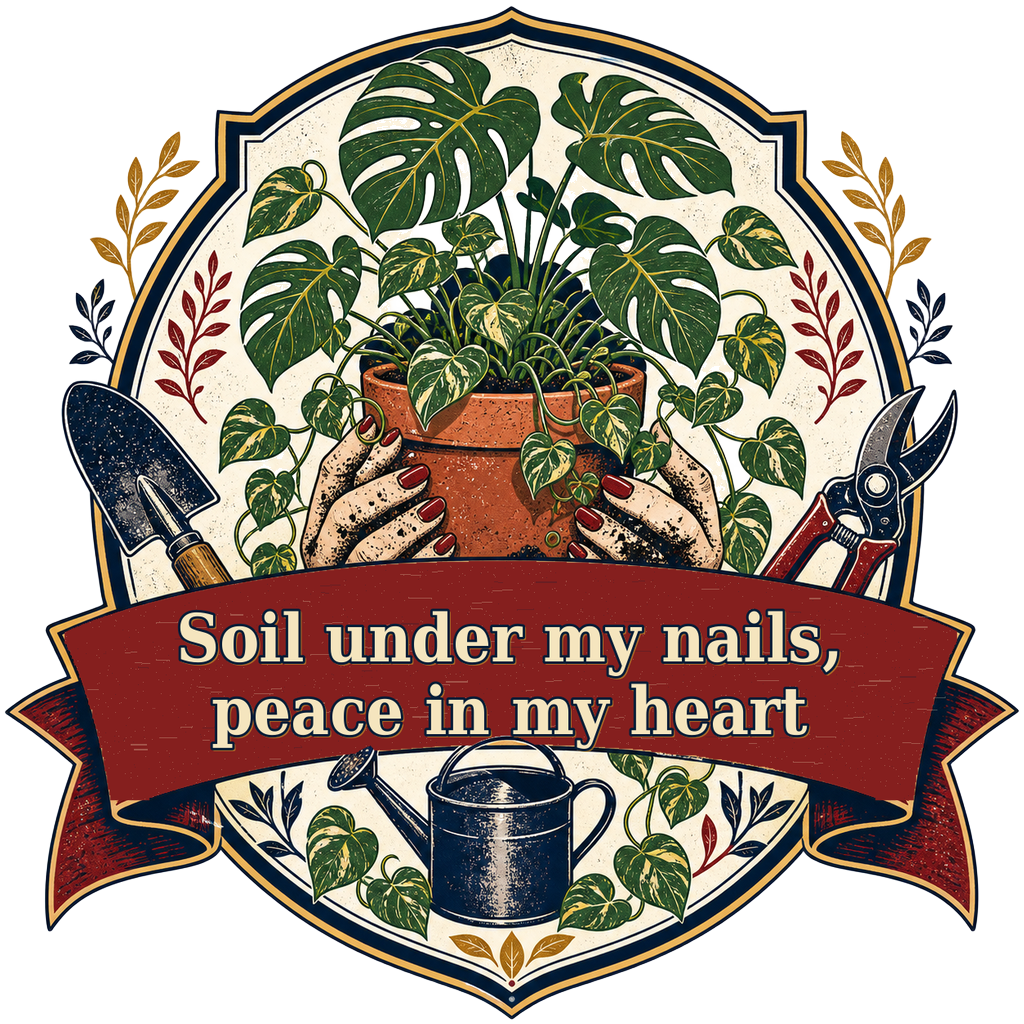 Soil under my nails, peace in my heart