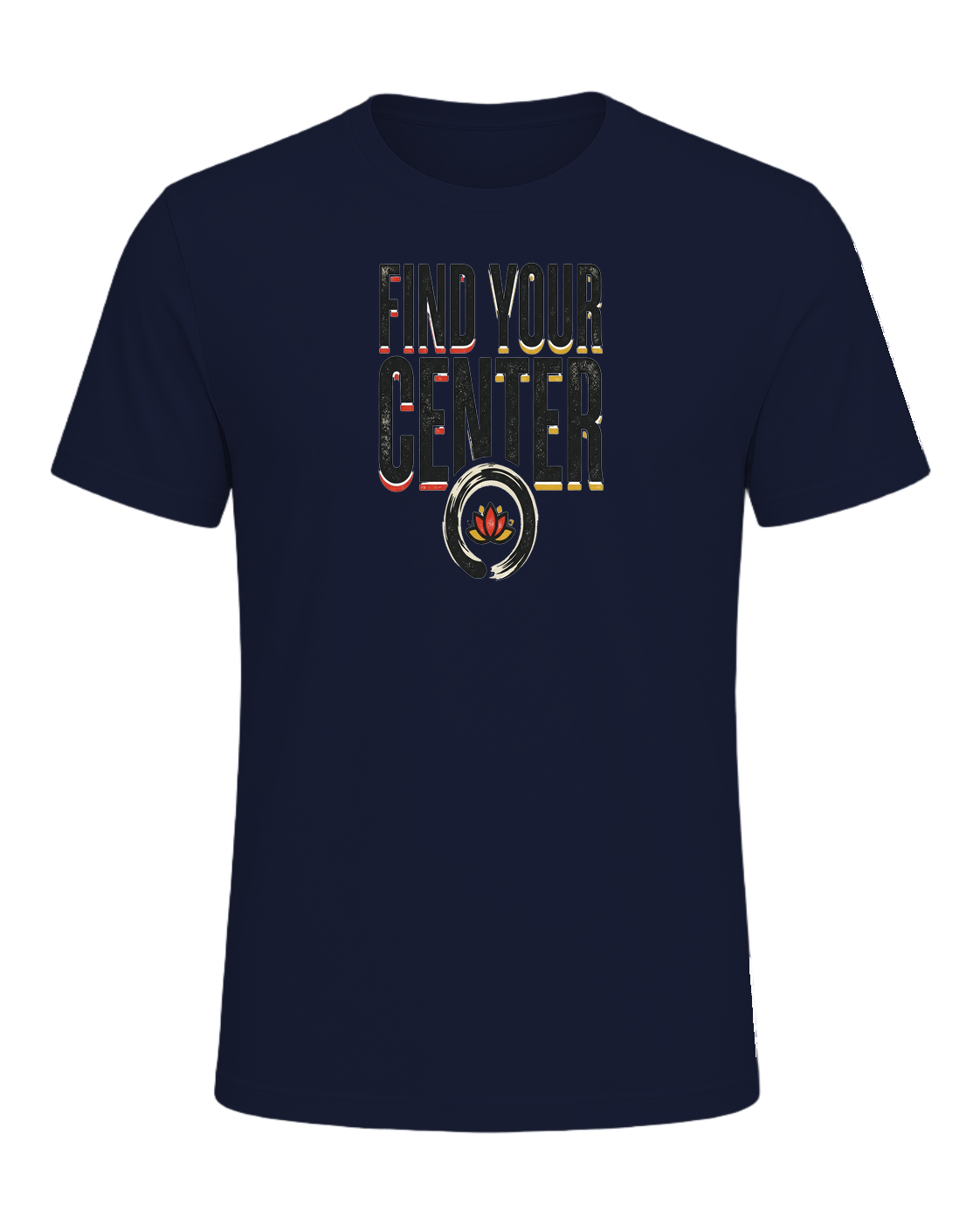 FIND YOUR CENTER — Navy