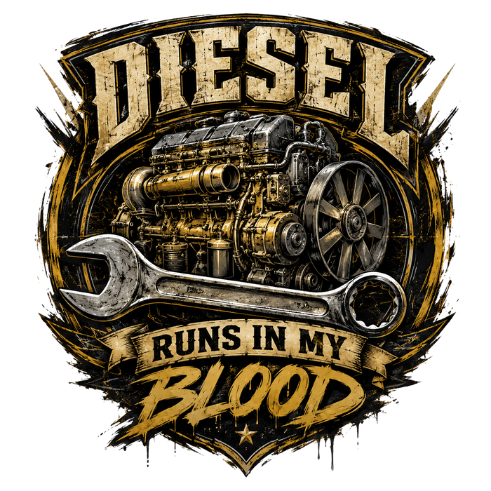 Diesel Runs in My Blood - Diesel Engine
