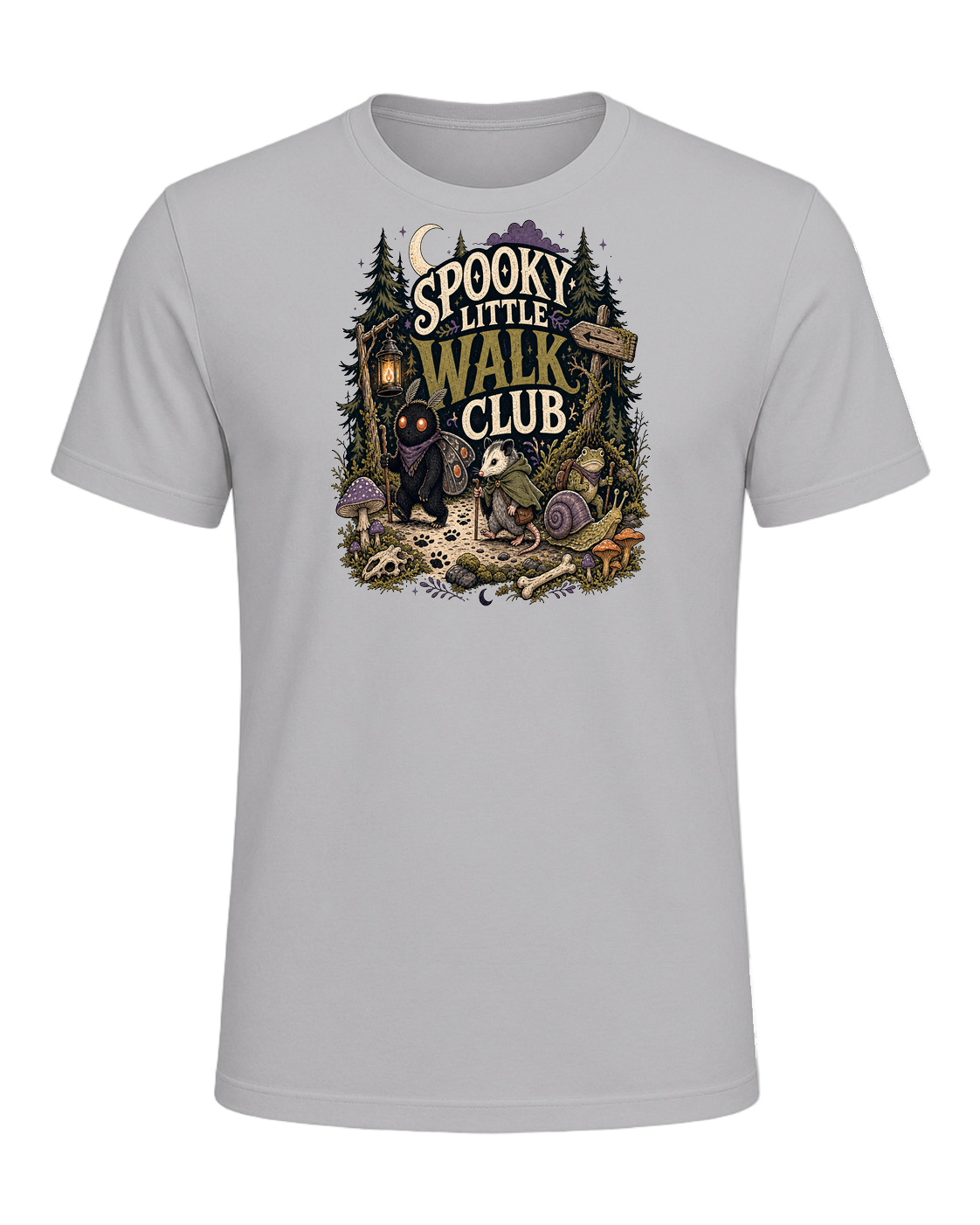 SPOOKY LITTLE WALK CLUB — Athletic Heather