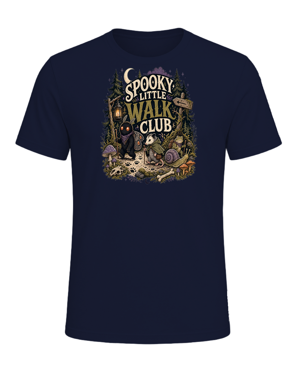 SPOOKY LITTLE WALK CLUB — Navy