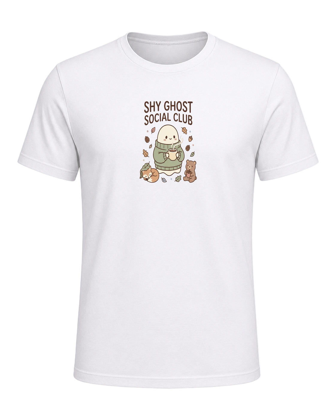 SHY GHOST SOCIAL CLUB — White