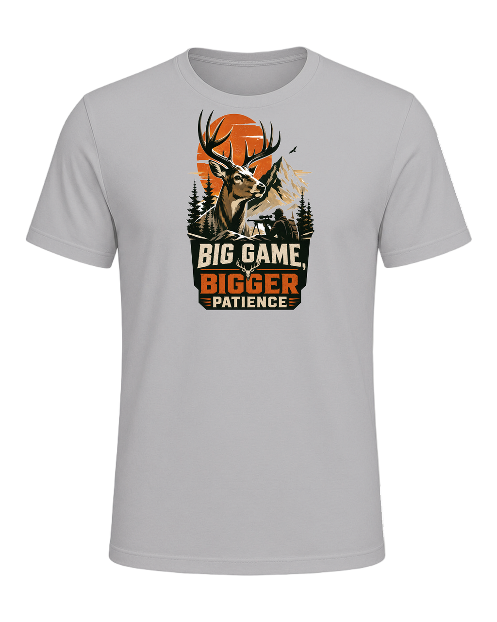 BIG GAME, BIGGER PATIENCE — Athletic Heather