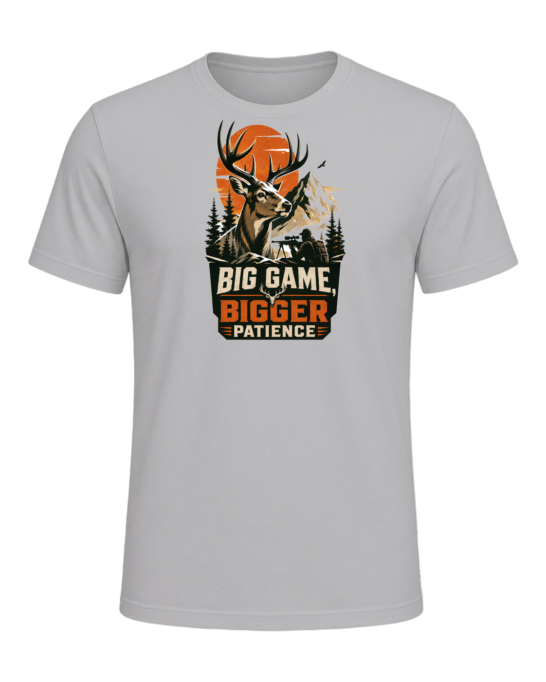 BIG GAME, BIGGER PATIENCE — Athletic Heather