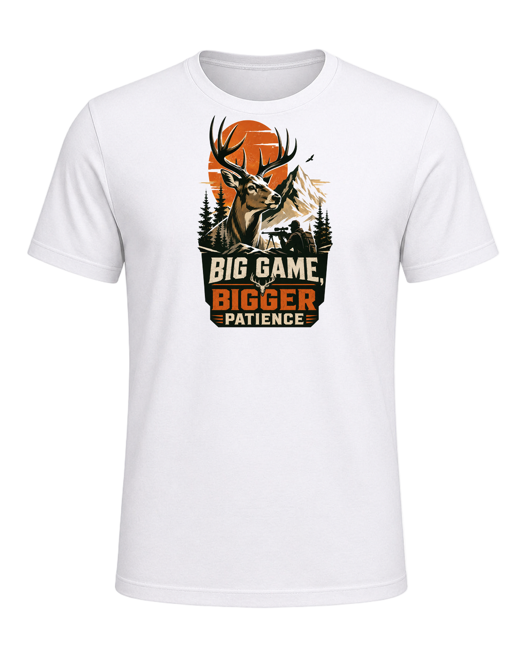 BIG GAME, BIGGER PATIENCE — White